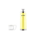 Lavita - Stainless Steel Thermos 0.50 Liter with Transparent Cup and Handle - Yellow