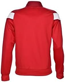 Umbro Men's High Neck Zip-Up Training Jacket with Chest Logo and Contrast Panels