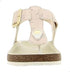 Sprox Bird-Pattern Buckle-Strap Toe-Post Flat Sandals for Girls