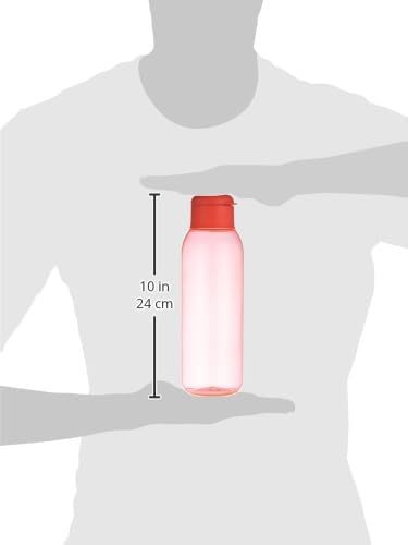 Berghoff - Coral Water Bottle 0.75L (7.2 x 7.2 x 23.9 cm)