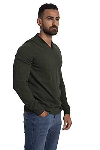 V-Neck Casual Wool Pullover