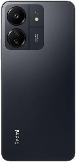 Xiaomi Redmi 13C Dual SIM Smartphone with 6GB RAM, 128GB ROM, 6.74-Inch Display, 4G Connectivity, High-Resolution Camera, Efficient Performance, Sleek Design - Midnight Black