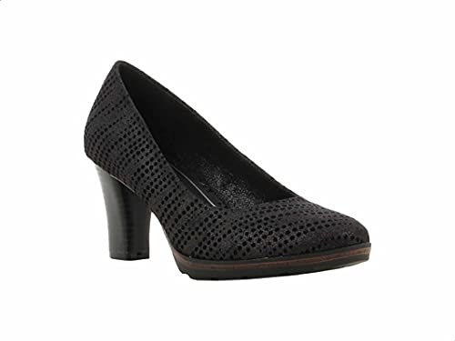 Sprox Almond Toe Embossed Pump Shoes for Women