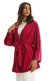 Ravin Dark Fuchsia Open Neck Cardigan - Model 97350