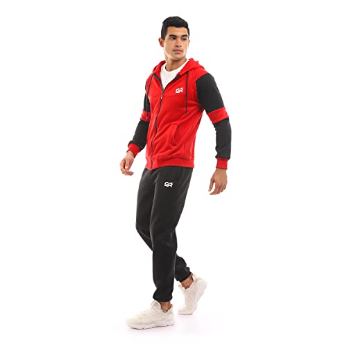 CAESAR Men's Hoodie with Pants Training Suit Anorak