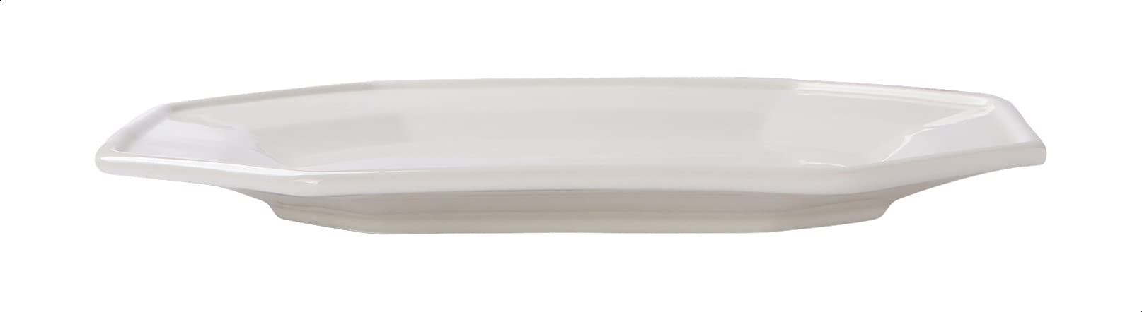 Home Porcelain Serving Plate, 35 cm - White