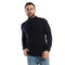 Andora Men's Long Sleeve Knitted Pullover Sweater with Zipper Closure