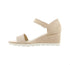 Sprox Ankle Strap Open Toe Wedges For Women