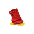 Gimi 4013643 B-Lock Stair Anti-Slip Stabilizers, 2 Pieces - Red & Yellow