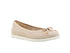 Sprox Heathered Round Toe Bow Tie Ballerina Flats for Women