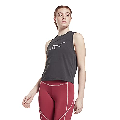 Reebok Women's WOR Supremium Logo Tank T-Shirt