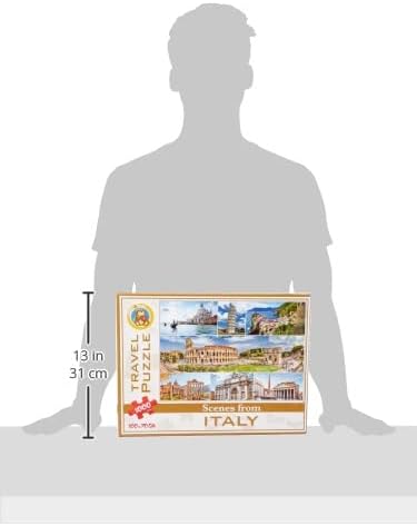 Fluffy Bear Italy Puzzles - 1000 Pieces