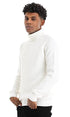 Ravin Men's Diagonal Ribbed Turtleneck Pullover Sweater