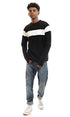 Ravin Men's Slip-On Bi-Tone Regular Fit Pullover Sweater