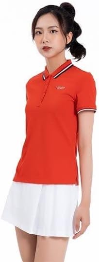 ANTA SS Polo for Women - Ironstone Red, XL