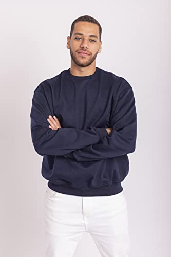 ZE Men's Basic Oversize Sweatshirt (Pack of 4)