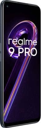 هاتف Realme 9 Pro 5G (أسود منتصف الليل، 8 جيجابايت رام، 128 جيجابايت تخزين)