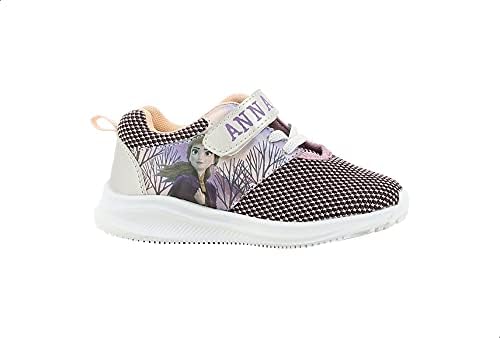 Leomil Patterned Anna Print Lace-Up Sneakers with Velcro Closure for Girls