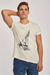 DALYDRESS Men's Graphic Printed Cotton T-Shirt - Model 220-586-3010-155