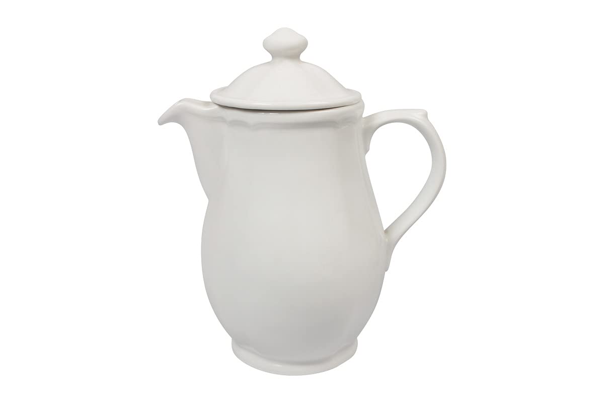 Royal Porcelain Coffee Pot with Lid - 1.2 L