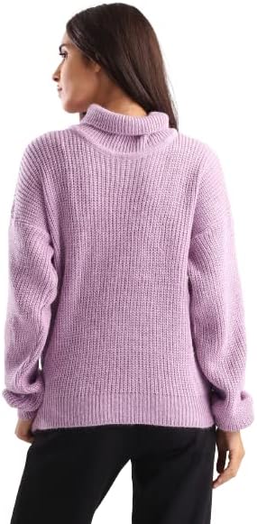 ZE Pull It Together Pullover - Lilac - One Size - Pink - Fitted