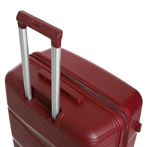 CROSSLAND Unbreakable Trolley Luggage with TSA Lock - 24 Inch