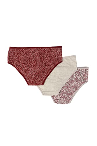 CARINA Women's Cotton Panties - Pack of 3 Briefs