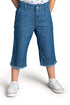 CONCRETE Girls Wide Leg Jeans - C522PT4-S22-45N-1046