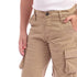 Andora Boys' Casual Khaki Gabardine Shorts with Side Pockets