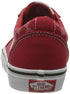 Vans Ward Laced Up Sneakers for Kids, Red and White, 36 EU