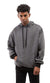 Ravin mens Ravin 96021 Heather Black Hoodie With Kangaroo Pocket Sweatshirt