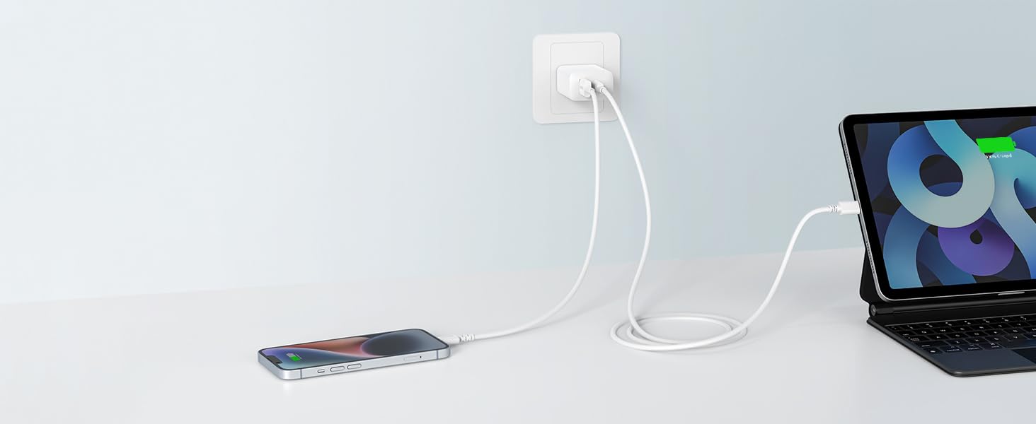 Anker 20W Wall Charger - White (Model A2348L21)