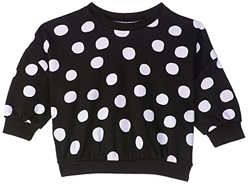 Matalan Girls' Round-Neck Polka Dot Pullover