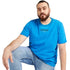 Splash Basic T-Shirt for Men, Blue