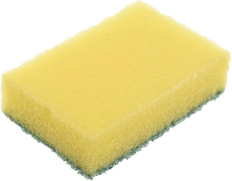 Mirax Economic Small Kitchen Sponge (Plain) - 10 Pcs + 2 Free