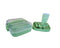 Titiz Traveling Tableware Set, 32 Pieces - Green, Made in Turkey