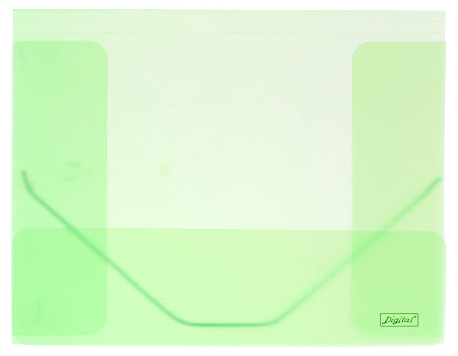 Digital 4161L Keep Net Folder with Elastic Band, Pack of 6 - Green