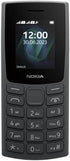 هاتف Nokia 105 TA-1557 بشريحتي اتصال، هاتف مميز 2G، 2 جيجابايت تخزين