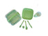 Titiz Traveling Tableware Set, 32 Pieces - Green, Made in Turkey