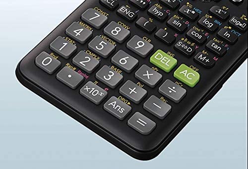 Casio FX-570ESPLUS-2WDTV Scientific Calculator - Black