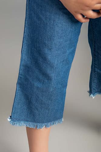 CONCRETE Girls Wide Leg Jeans - C522PT4-S22-45N-1046