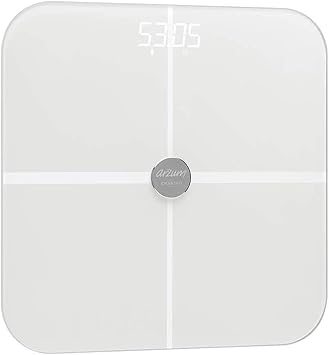 Ar5031 smartfit bluetooth connected body analysis scale - white