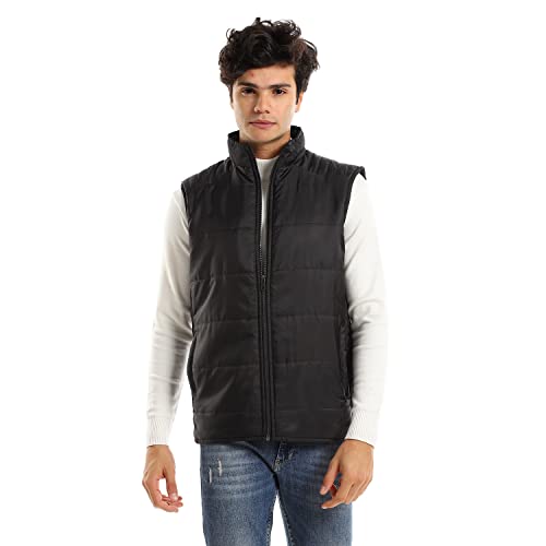 Andora Women's Unisex Solid Full Zipper Down Vest