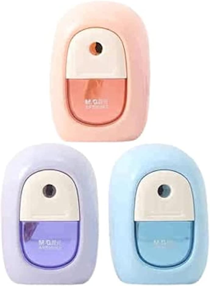 M&G Adjustable Geometric Hand-Shaking Pencil Sharpener - No: APS906K6 (Assorted Colors)