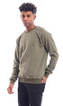 Ravin Men's 96034 Slip-On Heather Olive Long Sleeve Sweatshirt