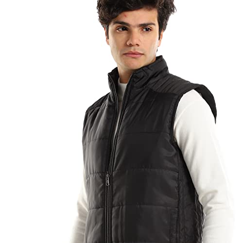 Andora Women's Unisex Solid Full Zipper Down Vest