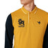 Splash Men's Polo Shirt with Chest Embroidery and Contrast Long Sleeves