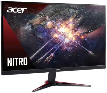 Acer Nitro Gaming Monitor 27in 165Hz 1ms VRB IPS Flat 1080P FreeSync 2HDMI 1DP 250Nit Black