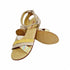 Summer Slingback Buckle Closure Flat Sandals for Girls