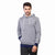 COUP Men's Slim Fit Striped Hoodie with Long Sleeves and Kangaroo Pockets